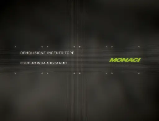Demolizione inceneritore